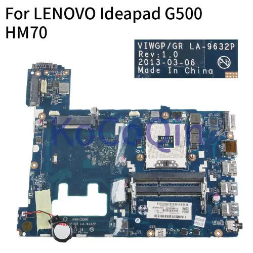 Motherboard LENOVO Ideapad G500 HM70 PGA989 Mainboard VIWGP/GR LA-9632P
