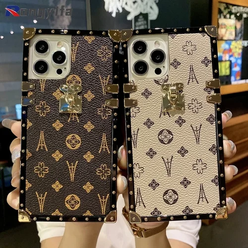 Fashion Square Leather Phone Case Vivo X100 Pro 5G Vivo Y78 Plus