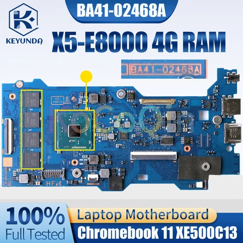 Sansung Chromebook 11 XE500C13 Notebook Mainboard BA41-02468A SR2LV X5-E8000 4G RAM