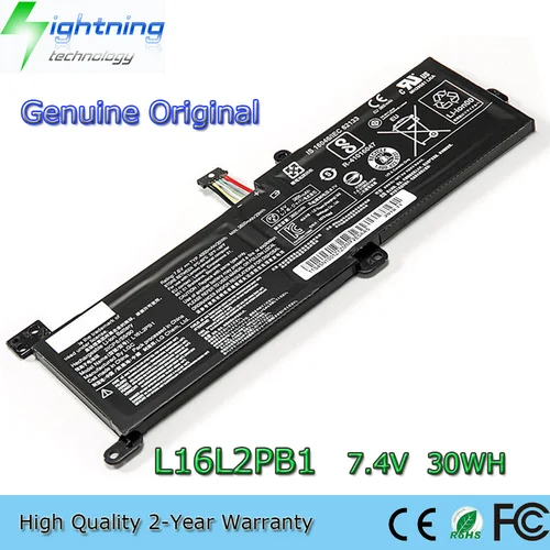 L16L2PB1 7.4V 30Wh Laptop Battery Lenovo IdeaPad 320-15ABR L16L2PB2 L16C2PB2 L17L2PF1