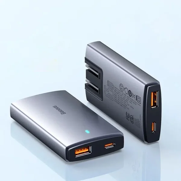 Baseus Gan5 Pro Ultra Slim Fast Charger Cu 65w Cn Type C To Type C 100w