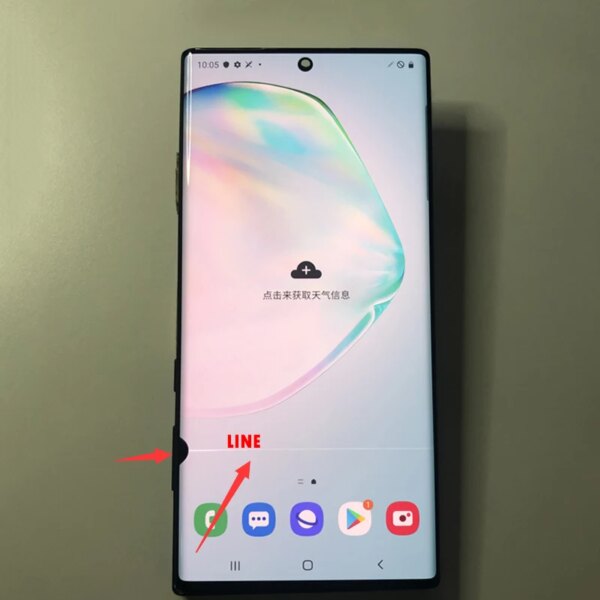 Single Sale Defect Point Line LCD Samsung Note10+ LCD N975F Note 10 Plus LCD