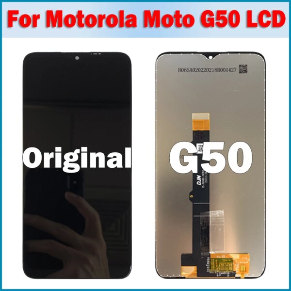 Original LCD Motorola Moto G50 XT2137-1 XT2137-2 LCD Display Touch Screen Digitizer Assembly Moto