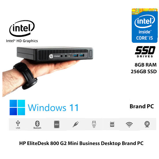 Mini Brand PC Core i5 6th Gen  8GB RAM  256