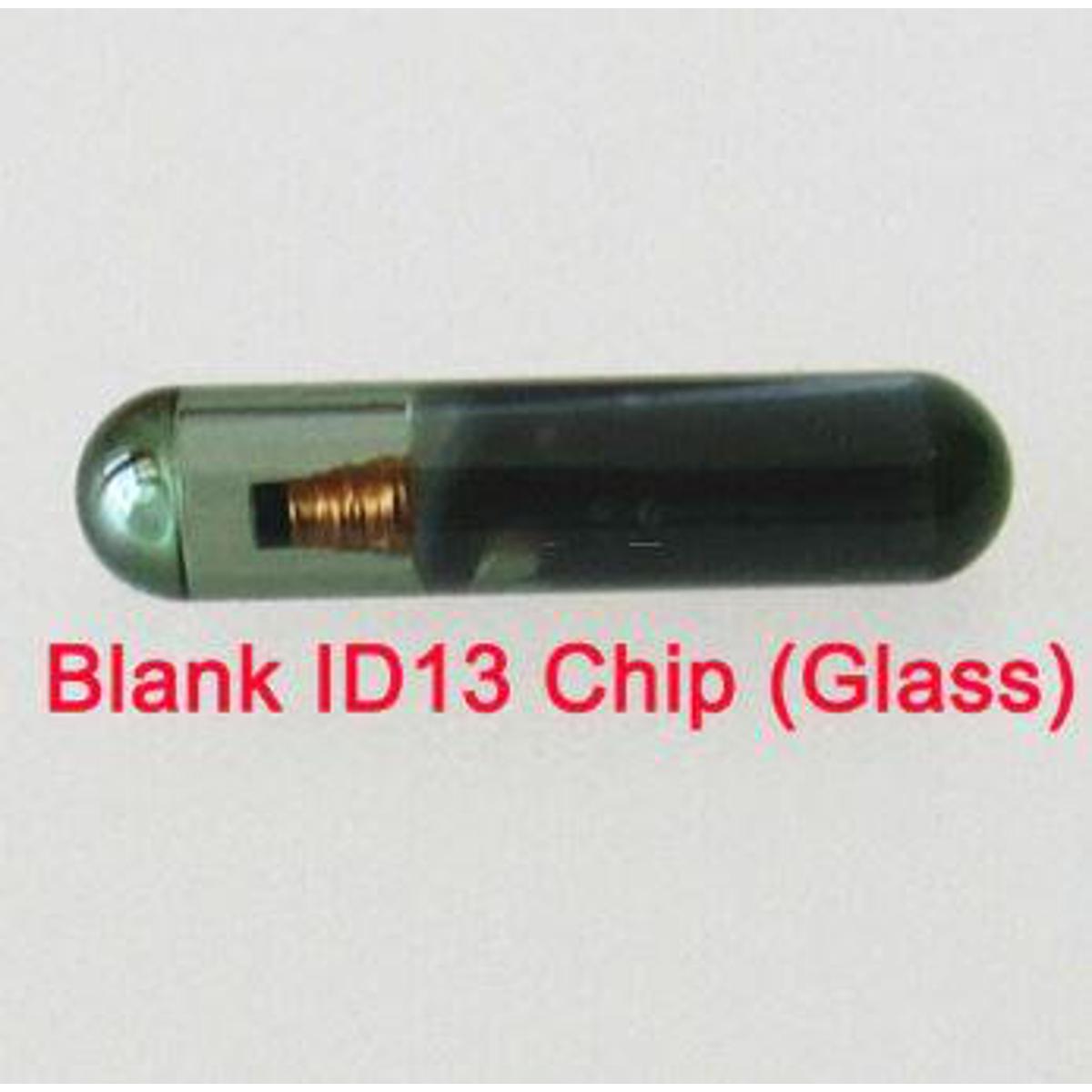 Autosleutel ID13 Glas Transponder Chip Voor Audi Fiat Honda Lancia Saab VW Voor Kia Skoda Porsche Peugeot ID13 Sleutel Chip-Black