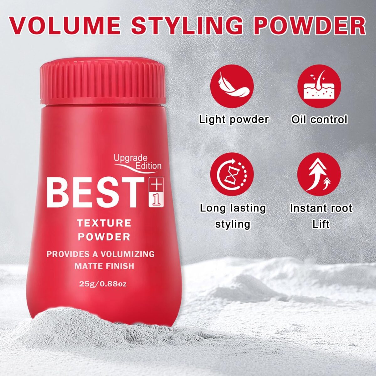 Hair Fluffy Powder Wax Increase Hair Volume Mattify Hair Volumizing Powder for Men Women Fluffy Hair Texture Volume Styling Powder Matte Finish Oil Control Natural Look 10gm