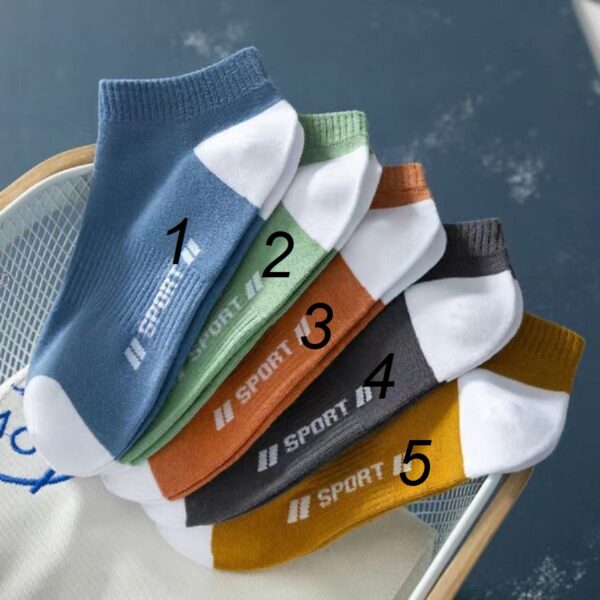 Multicolor China Muja Solid Casual Sport Socks for Men