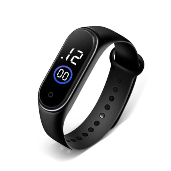 Silicon New Fashion Touch LED Sports Watch