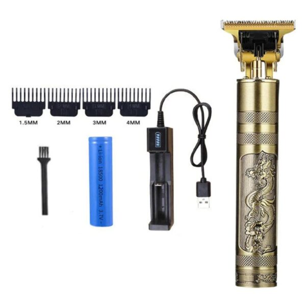 Vintage T9 Professional Hair Trimmer | Cordless & Rechargeable Hair Cutting Machine