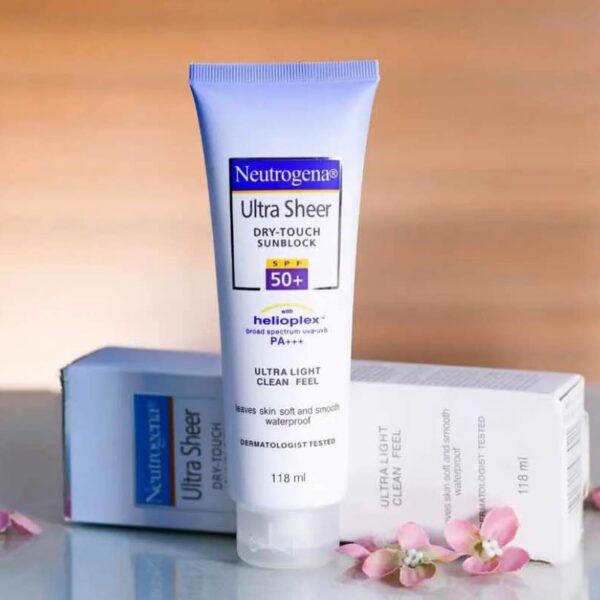 Neutrogena Ultra Sheer Dry-Touch Sunblock SPF 50+, 118ml