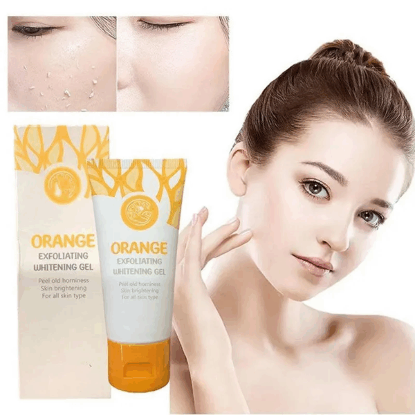 Pouqur orange exfoliating whitening gel