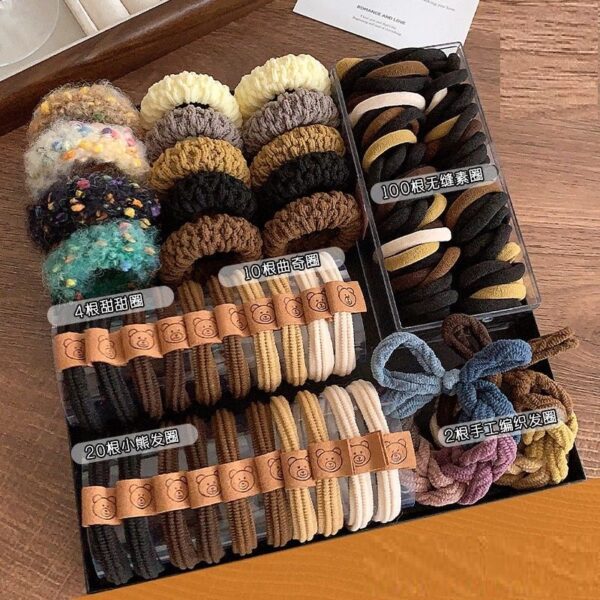 Multicolor Hair BandHead BandHair RopeHair TieHair Accessories For Trendy WomenGirls