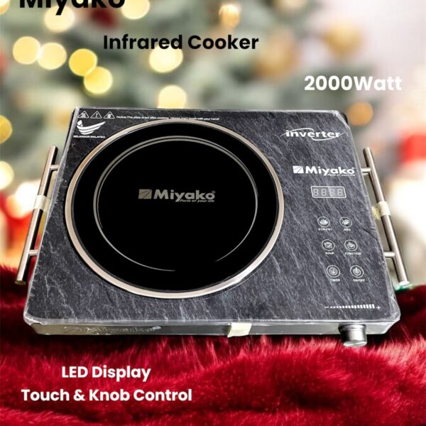 Miyako Infrared Cooker Energy Savings & Smokeless Capacity : 2000