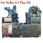 Nokia 6.1 Plus Motherboard Electronic Panel Circuits Unlocked Mainboard