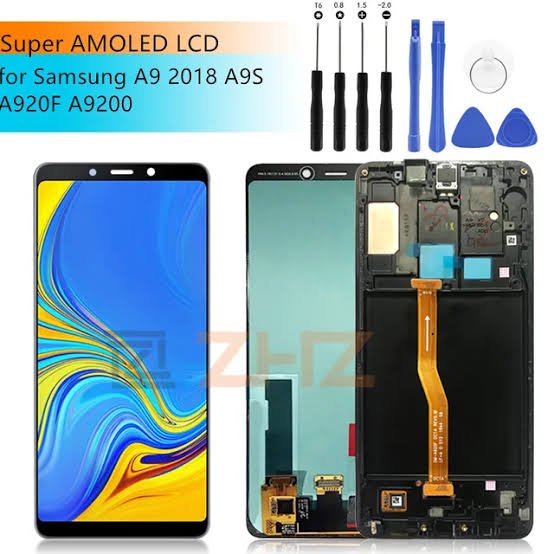 1000003720.jpg Original Samsung A9 2018 LCD Display Touch Screen - Image 1