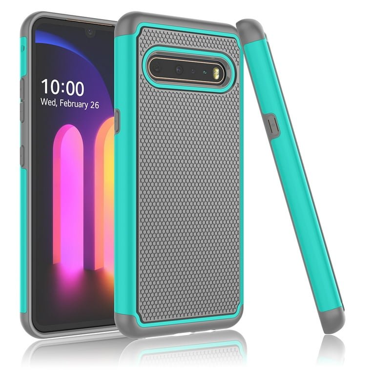 1000021088.jpg LG V60 ThinQ 5G Phone Back Cover Case Hard PC Frame Case - Image 1