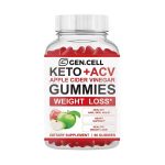 GenCell Keto Apple Cider Vinegar (ACV) Weight Loss Gummies 60