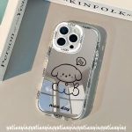 Creative Cute Cartoon Puppy Kitten Couples Case Compatible for IPhone 16 11 15 13 14 12 Pro Max 7Plus XR 8 16 15 Plus XS X Max SE 2020 Luxury Bracelet Make Up Mirror Case Bangladesh (New)