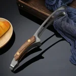 304 Stainless Steel Grill BBQ Tong Heat Resistant Cooking Tong with Wood Grip Bangladesh (New)