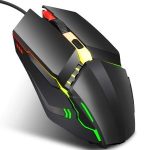 (BSB BD ) X3 Gaming Mouse, RGB Lights, DPI Button, 7 Colors Light Wired Optical Gaming Mouse Bangladesh (New)
