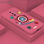 Hontinga for OnePlus 8 Case Side Design Trendy Cartoon Sign Back Cover Soft Square Edge Pattern Liquid Silicone Phone Cases Bangladesh (New)