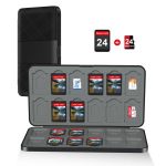 【Limited Quantity】 24 In 1 Switch Card Protective Case for Nintendo Switch/ Switch OLED/ Switch Lite Game Card Storage Protective Game Cards Box Bangladesh (New)