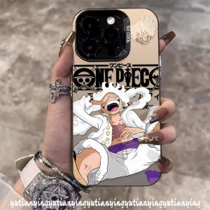 4ee925185e3866014f56b4875632744b_300x300q80 Trendy Brand One Piece Cartoon Cool Luffy Casing Compatible for IPhone 15 16 11 13 12 14 Pro Max 7Plus X XS XR Max 16 8 15 14 7 Plus SE 2020 Luxury Plated Metal Lens Soft Case Bangladesh (New) - Image 1