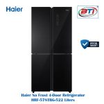 Haier French T-Door Refrigerator 522 Litter  No Frost Model-HRF-578TBG (Black Colour) Bangladesh (New)