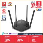 Mercusys MR60X AX1500 WiFi 6 Router | Dual Band 1500 Mbps Wireless 1.5 Gbps Gigabit Wi-Fi | OFDMA & MU-MIMO | 4× Multi-Directional high-gain Antennas with Beamforming Bangladesh (New)