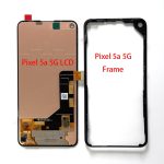 Pixel 5a Original LCD Display Screen Touch Digitizer with Frame - Image 2