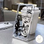 Trendy Brand Cool Cartoon Naruto Uzumaki Case Compatible for IPhone 11 13 15 14 12 Pro Max XR 7Plus 15 14 7 8 Plus X XS Max SE 2020 Fashion Pearl Bracelet Clear Cover Bangladesh (New)