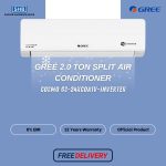 Gree 2.0 TON Split Air Conditioner Cosmo GS-24XCOA1V/24XCOA3V/GS-24XZNA3V - Inverter with Free Delivery Bangladesh (New)