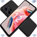 for Redmi Note 12 4G Back Cover Solid Color Multicolor Liquid Silicone Square Phone Case Camera Protection Cases Bangladesh (New)