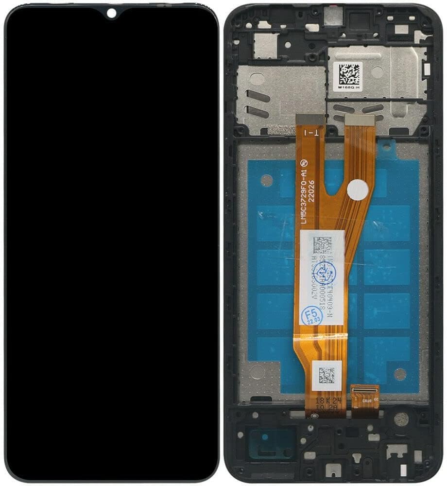 7252.jpg Galaxy A03 Core Original LCD Display Screen Touch Digitizer with Frame - Image 1