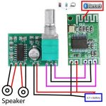 5v Bluetooth Stereo audio receiver and Mini Digital Power Amplifier Drive Board 3W +3W circuit Board Bangladesh (New)