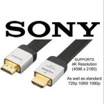 SONY 2 Meter HDMI To HDMI Cable HIGH SPEED HDMI CABLE 3D HD & 4K videos Bangladesh (New)