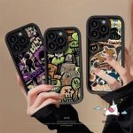 Cute Painting Kitten Case For Redmi 13C 9 12C 10C 12 9T A1 A2 9A 9C NFC Note 10 11 9 12 10s 11s 8 Pro Max Poco M3 X6 C40 Mi 11 12 Lite Cartoon Trendy Brand Cool Little Monster Case Bangladesh (New)