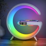 BKDRL Bluetooth Speaker Wireless Charger with Desk Lamp Portable Small Mini Speaker Bangladesh (New)