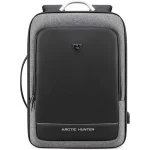 Arctic Hunter B00227 Lex Unisex Adult Laptop Backpack Light Grey Bangladesh (New)