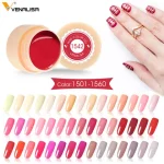 Venalisa Painting Gel 5ml CANNI Nude Red Hot Nail Art High Quality Salon Manicure Color UV LED Line Drawing Painting UV Gel Bangladesh (New)