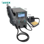 QUICK 8586D+ 2 in 1 Rework Station Electric Soldering Iron Hot Air