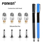 Stylus Pen Capacitive Screen Disc Fiber Touch Pen Replacement Tips Drawing Writing Nib Pencil Head Universal for Smartphone Bangladesh (New)
