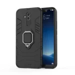 Huawei Mate 20 Lite Case With stand Ring Silicone+PC Armor Protect back