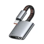 Mcdodo CA-3120 USB-C to USB-C + DC3.5mm Charging Audio Converter Bangladesh (New)
