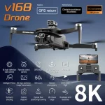 New V168 Drone Professional Dual-Camera 8K Wide Angle Optical