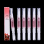 6pcs Nail Cuticle Oil Nutrition Oil Pen Fruit Flower Hydrating Nail Art Pen Nail Treatment Nail Polish Tool 15Flavour for Choose Bangladesh (New)