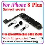 iphone 8 plus Motherboard With/NO Touch ID Logic Board Mainboard