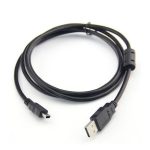 Dslr Usb 20-Male To Mini-B Male Cable Camera - Canon - Only For 15M-Black - Connect Camerseamlessly Dslr Usb Cable Bangladesh (New)