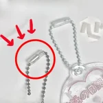 10/20/30/40/50Pcs Bead Chain Anti-lost Cover Pendant Chain Protective Cover Prevent Bag Ornament From Falling Off Bangladesh (New)