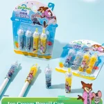 3/12pcs Zootopia Ice Cream Pencil Protective Cap Pencil Extension Anti-Stab Anti-Fall Children'S Cartoon Safety Pencil Cap Bangladesh (New)